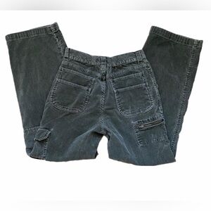 Corduroy wide leg skater pants